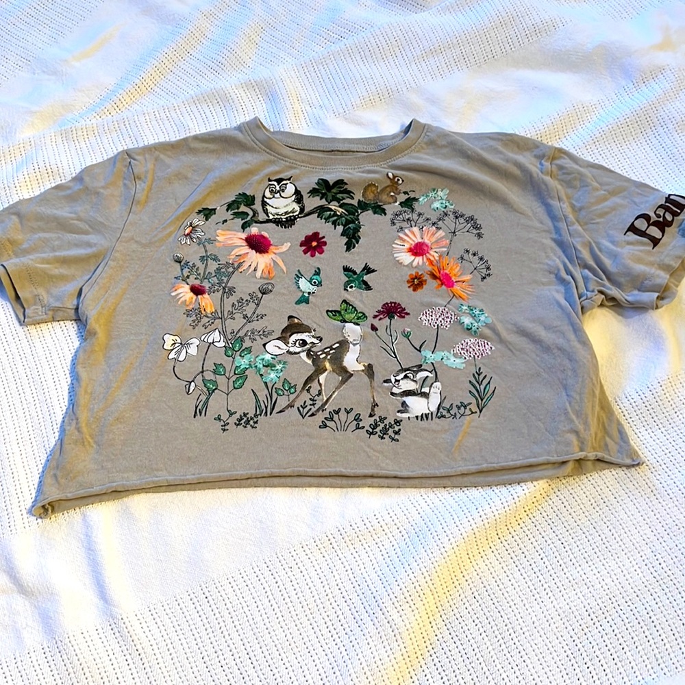 Disney Bambi crop top
